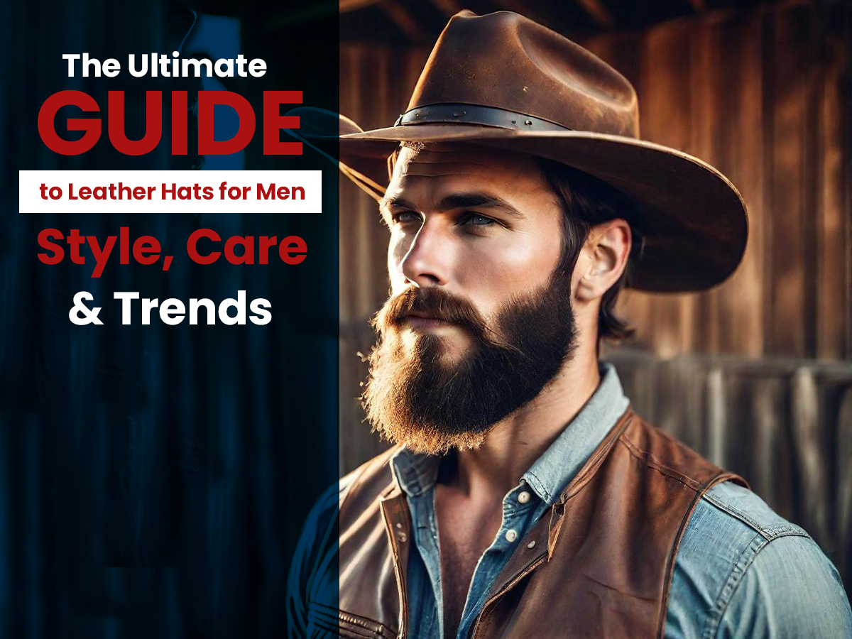 The Ultimate Guide to Leather Hats for Men Style Care and Trends LESA COLLECTION USA