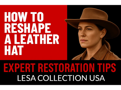 How to Reshape a Leather Hat - Expert Restoration Tips