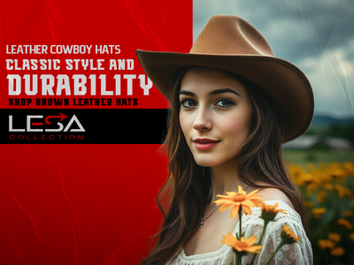 Leather Cowboy Hats: Classic Style and Durability | Shop Brown Leather Hats