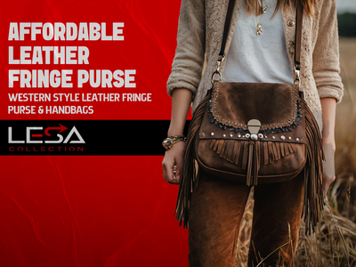 Affordable Leather Fringe Purse | Western Style Leather Fringe Purse & Handbags