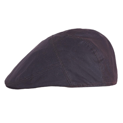 Lesa Collection Men's Waxed Cotton Flat Cap