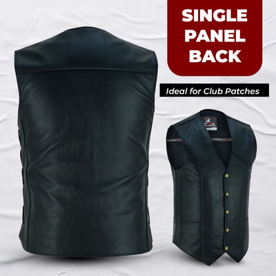 Men’s Classic Snap Front Vest w/ Gun Pockets