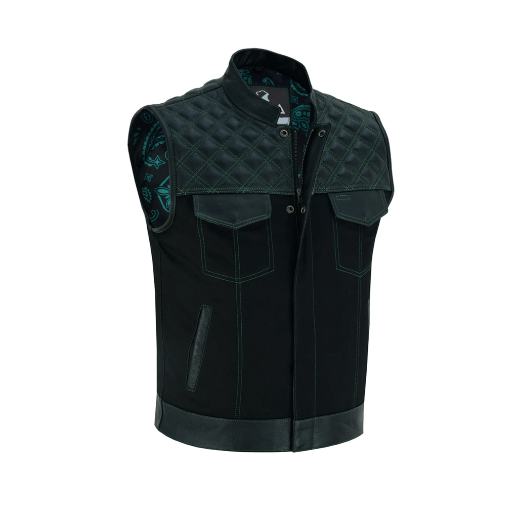 Cost to sew patches on leather vest hotsell