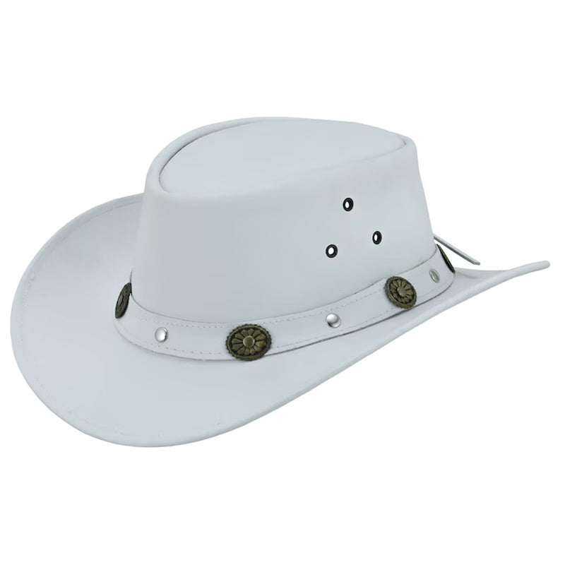 Capri Leather Cowboy Hat Water Resistant Outback Hat Men