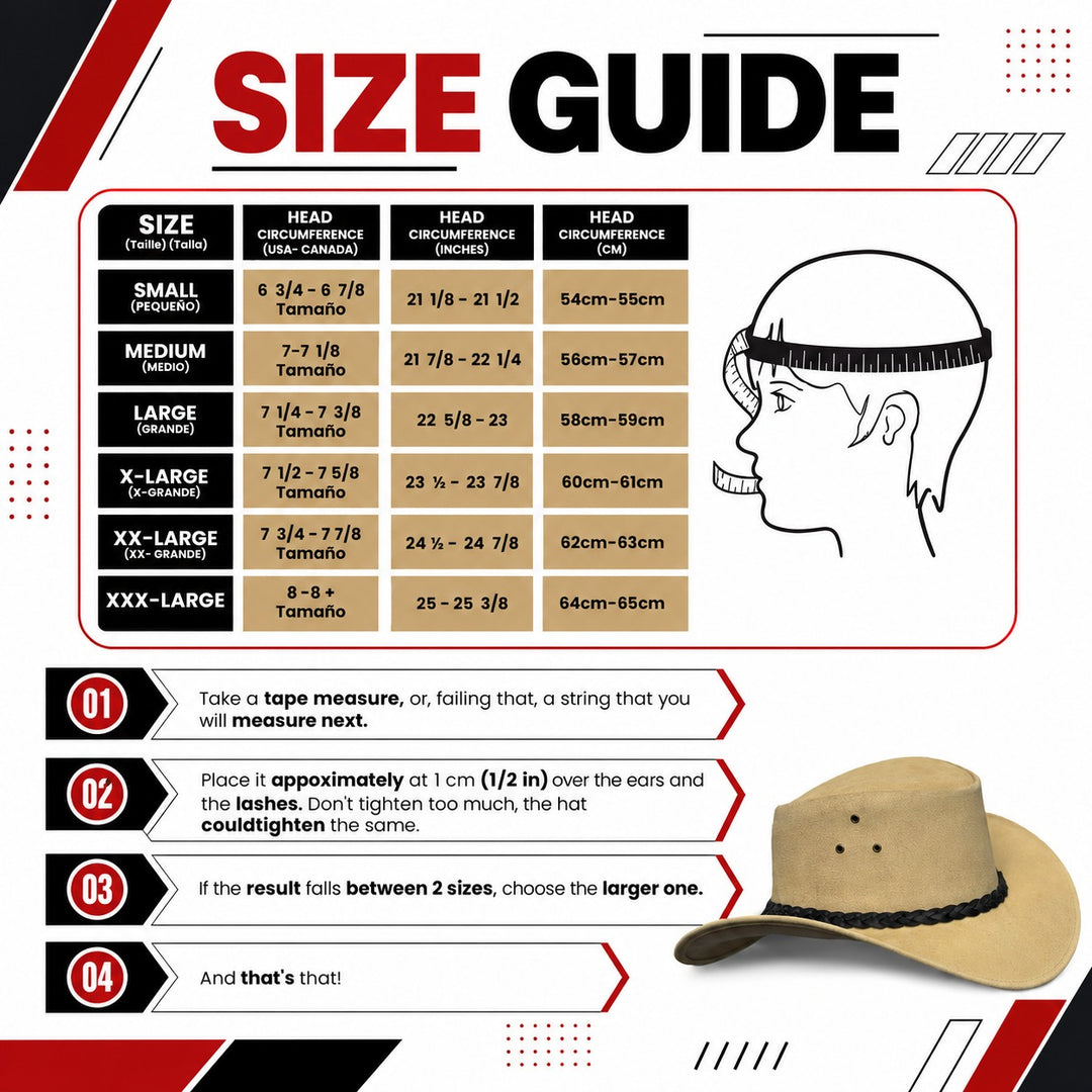 Buttermere Top Grain Leather Cowboy Hat for Men &amp; Women – Handcrafted Western Outback Hat with Braided Band &amp; Wide Brim