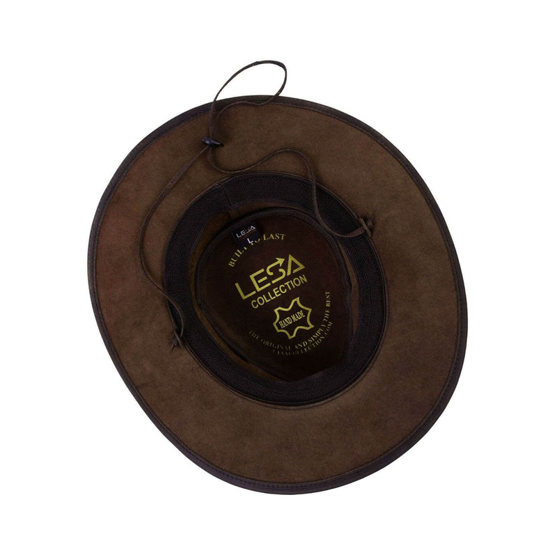 Rustic  Leather Hat  Cowboy, Cowgirl Hat Western Hat For Men & Women