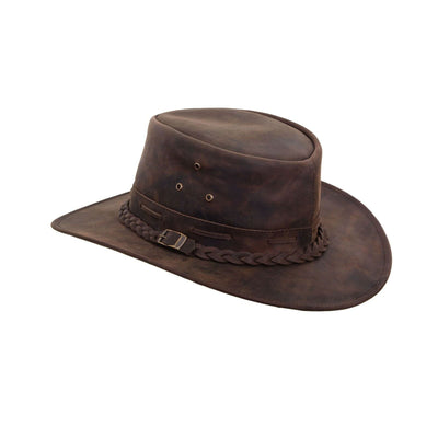 Rustic  Leather Hat  Cowboy, Cowgirl Hat Western Hat For Men & Women